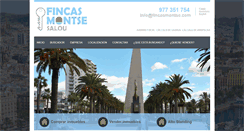 Desktop Screenshot of fincasmontse.com